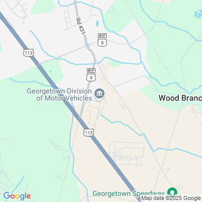 Location of the Georgetown DMV office