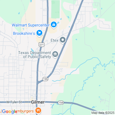 Location of the Gilmer DMV office