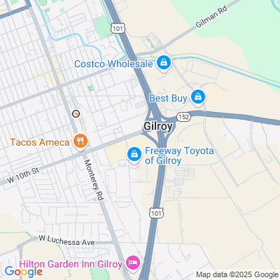 Location of the Gilroy DMV office