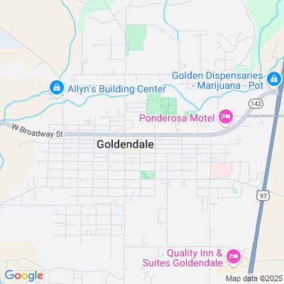 Location of the Goldendale DMV office