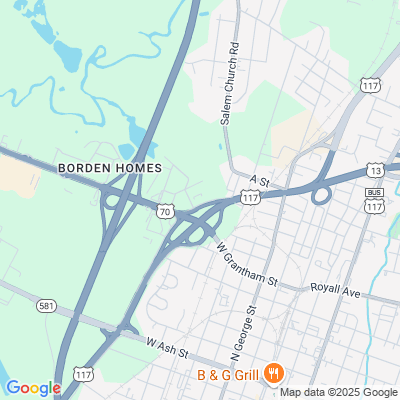 Location of the Goldsboro Driver License Office DMV office