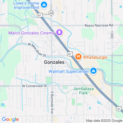 Location of the Gonzales DMV office