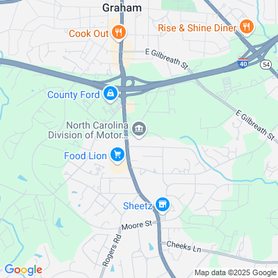 Location of the Graham Driver License Office DMV office