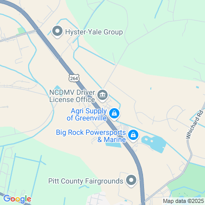 Location of the Greenville Driver License Office DMV office