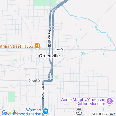 Location of the Greenville DMV office