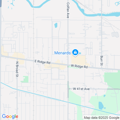 Location of the Griffith DMV office
