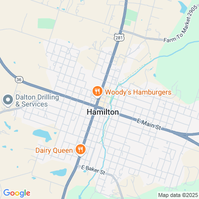 Location of the Hamilton DMV office