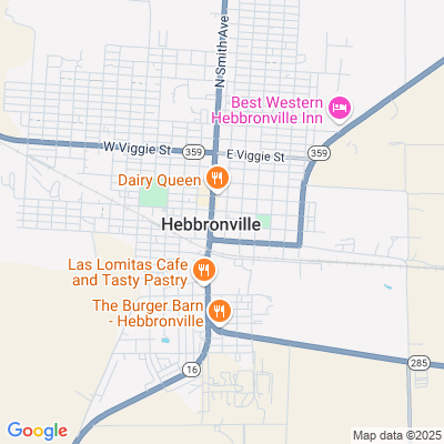 Location of the Hebbronville DMV office