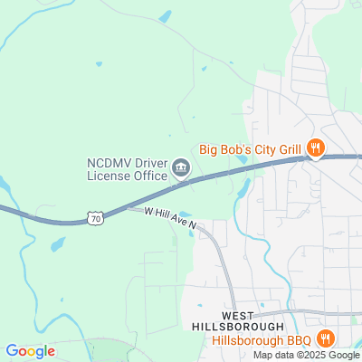 Location of the Hillsborough Driver License Office DMV office