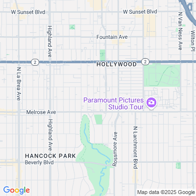 Location of the Hollywood DMV office