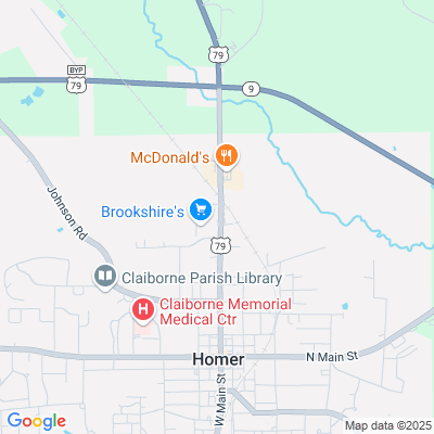 Location of the Homer DMV office