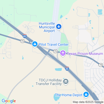 Location of the Huntsville DMV office