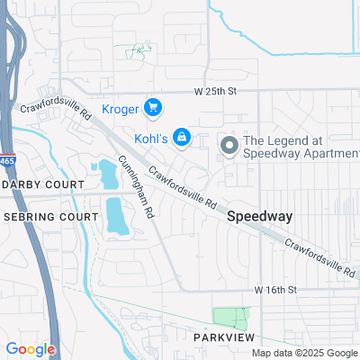 Location of the Indianapolis - West DMV office
