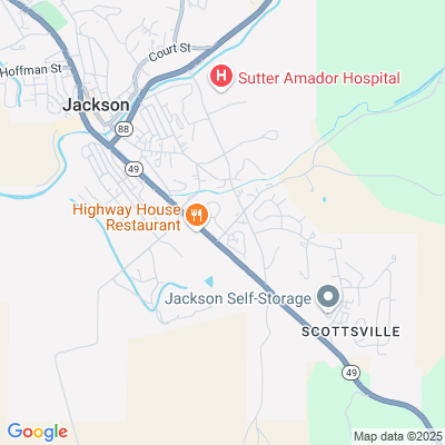 Location of the Jackson DMV office