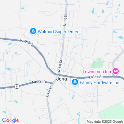 Location of the Jena DMV office