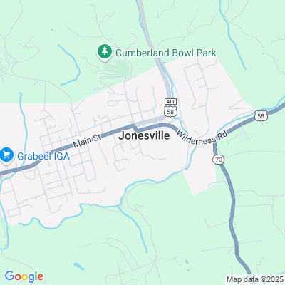 Location of the Jonesville Customer Service Center DMV office