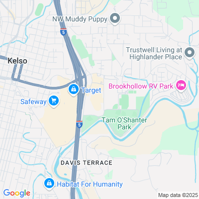 Location of the Kelso DMV office