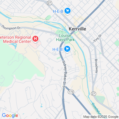 Location of the Kerrville DMV office