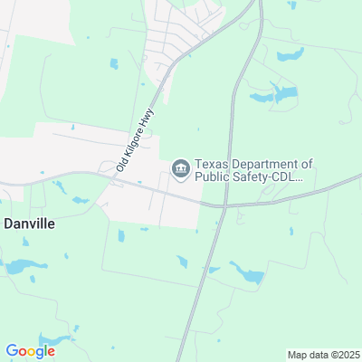 Location of the Kilgore-CDL Testing Only DMV office