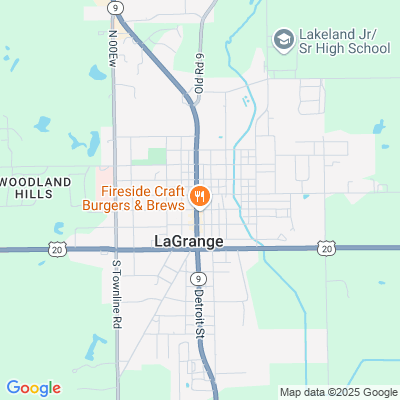 Location of the Lagrange DMV office