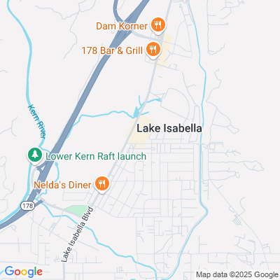 Location of the Lake Isabella DMV office