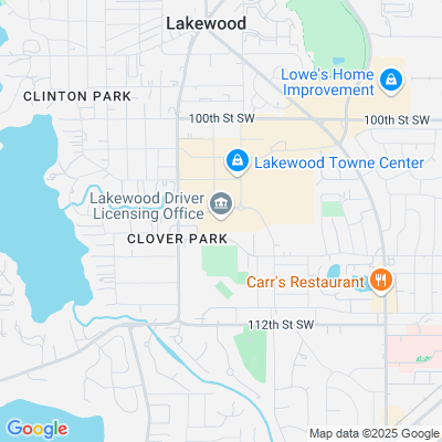 Location of the Lakewood DMV office