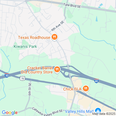 Location of the Lenoir-Rhyne Plaza Driver License Office DMV office