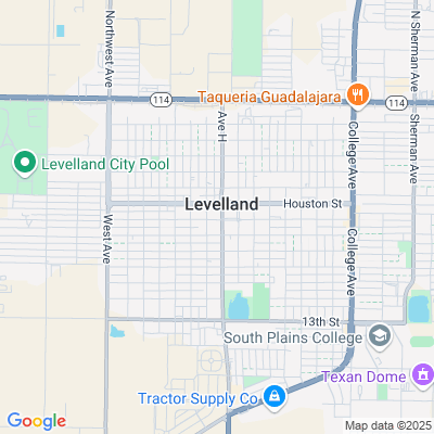 Location of the Levelland DMV office