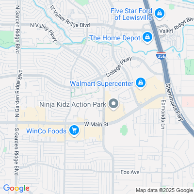 Location of the Lewisville DMV office