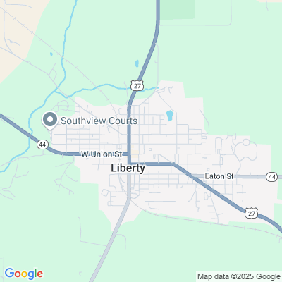 Location of the Liberty DMV office