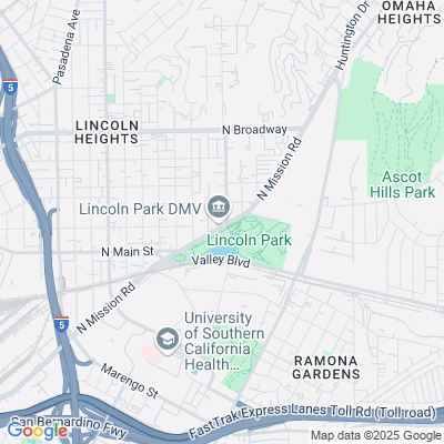 Location of the Lincoln Park DMV office