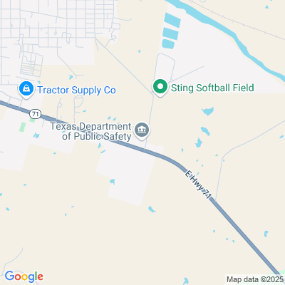 Location of the Llano DMV office