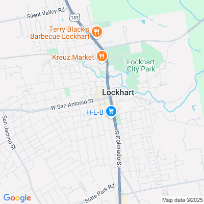 Location of the Lockhart DMV office