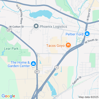Location of the Longview DMV office