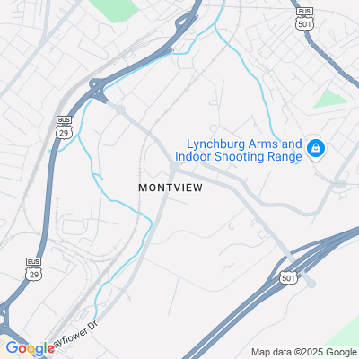 Location of the Lynchburg Customer Service Center DMV office