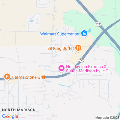 Location of the Madison DMV office