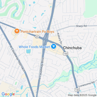 Location of the Mandeville DMV office