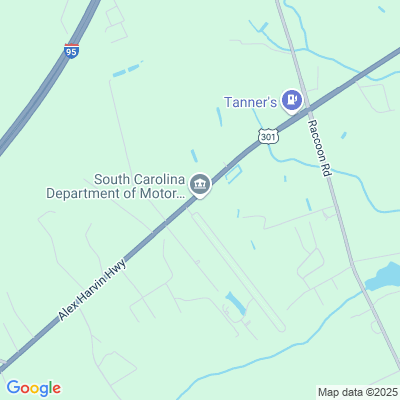 Location of the Manning DMV office