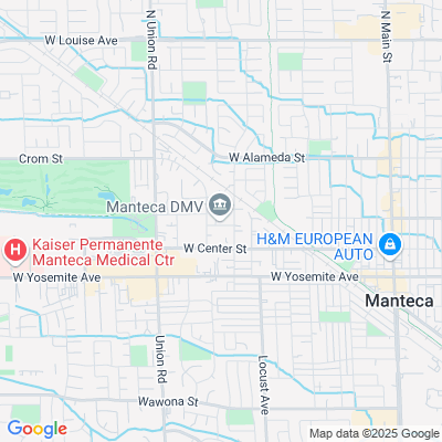 Location of the Manteca DMV office
