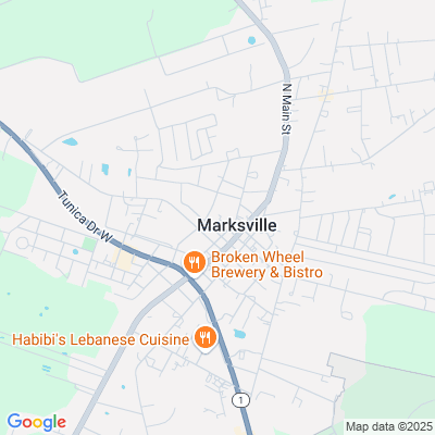 Location of the Marksville DMV office