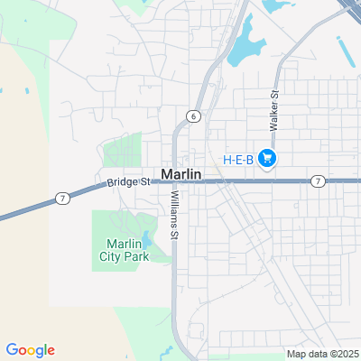 Location of the Marlin DMV office