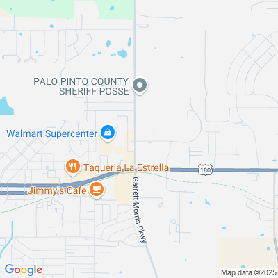 Location of the Mineral Wells DMV office