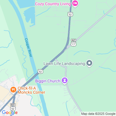 Location of the Moncks Corner DMV office
