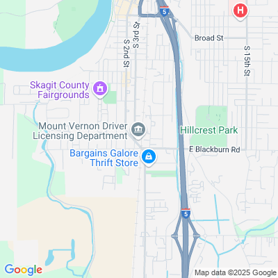 Location of the Mount Vernon DMV office