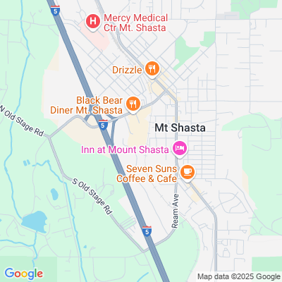 Location of the Mt Shasta DMV office
