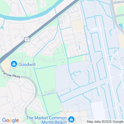Location of the Myrtle Beach Commons DMV office