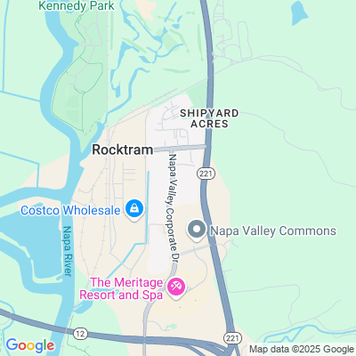 Location of the Napa DMV office