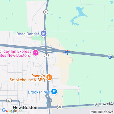 Location of the New Boston DMV office