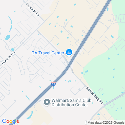 Location of the New Braunfels (Seguin, San Marcos, Universal City) DMV office