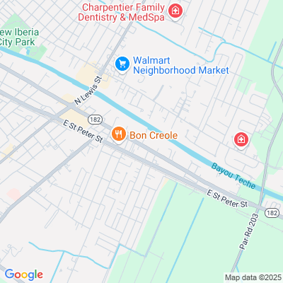 Location of the New Iberia DMV office